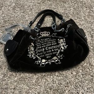 Black Juicy Couture Vintage Handbag